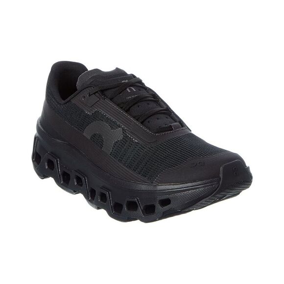 On Running Shoes - On Running Cloudmonster Void Sneaker, Black
